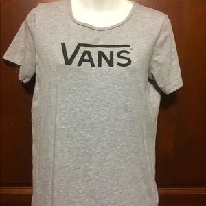 VANS T-shirt XL Gray  - read description